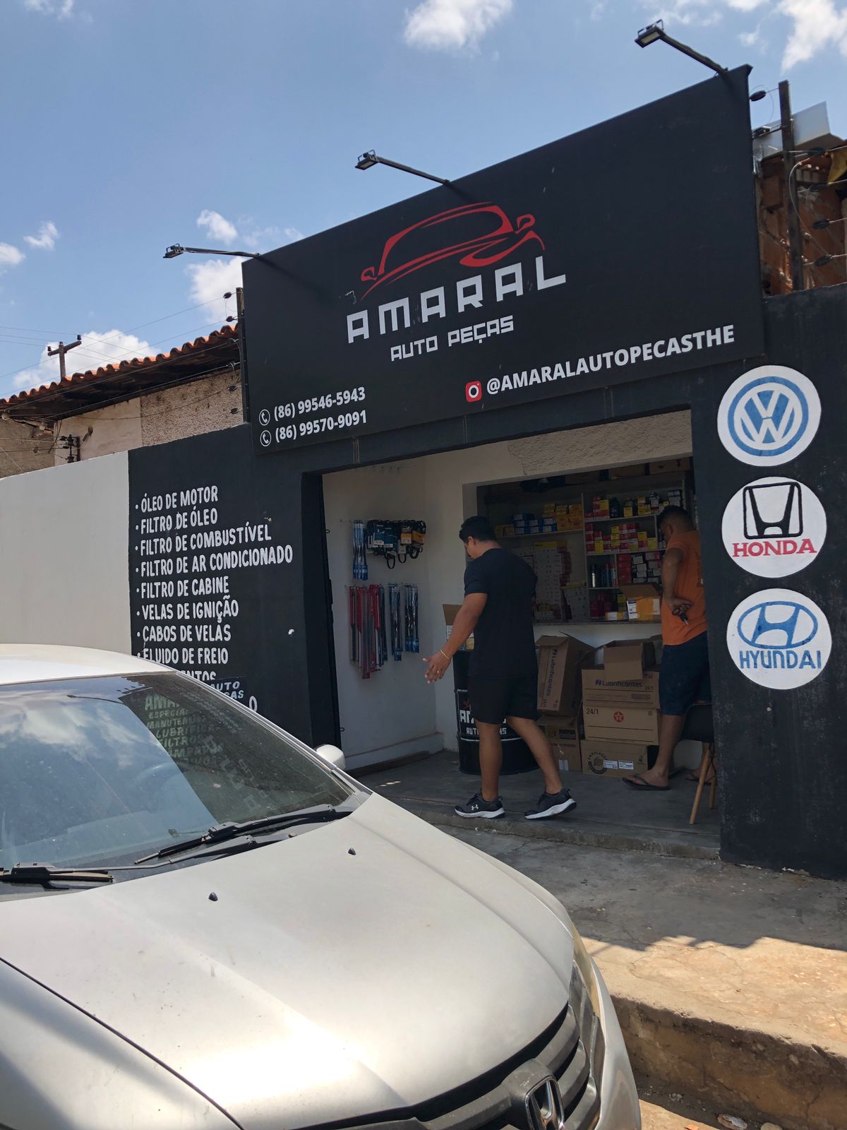 àrea externa da loja amaral autopeças na cidade de teresina-1729042512